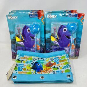 Finding Dory Gift Set (10) Diary with Marabou Pen and Pencil Pouch - 10 Each New